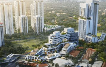 Gedung apartemenn One Holland Village Residences